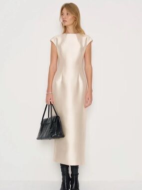 reformation roy satin dress poshmark Reformation | Dresses | New Nwt Reformation Roy Satin Dress